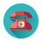 Retro phone icon