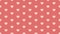 Retro pink small hearts pattern on red background