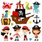 Retro Pirate Adventure Set