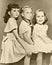 Retro Portrait of Three Girls