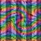 Retro Psychedelic Hypnotic Trippy Acid Swirls Seamless Texture Pattern Rainbow Swirl