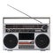 Retro radio cassette player