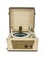 Retro Record Player from the 1960\'s Isolated