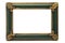 Retro Revival Old Gold and Green Frame (No#1)