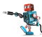 Retro Robot with stereo audio jack. . Contains clipping path