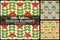 Retro Seamless Flower Pattern Background very kitschy