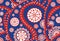 Retro seamless paisley (turkish cucumber) pattern