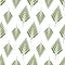 Retro seamless pattern with green fern leaf for wallpaper, fabric, wrapping paper.