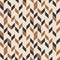 Retro seamless pattern, random zigzag. Scandinavian style.