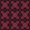 retro seamless wallpaper background pink kaleidoscope cross spiral round vine