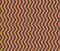 Retro Seventies Style Colorful Wavy Striped Pattern