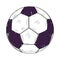 Retro soccer ball