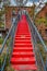 Retro Staircase to third story in Prescott Arizona