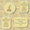 Retro Style Inforgraphic Board for Herbal Medicine