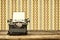 Retro styled image of an old typewriter