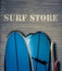 Retro Surf Store With Boards