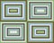 Retro symmetrical squares background