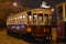 Retro tramway drives in Moscow city center