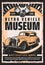 Retro vehicles museum, vintage car repair service