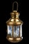 Retro vintage candle brass lantern