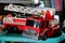 Retro Vintage Red Firetruck Toy