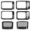 Retro - vintage televisions