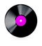 Retro vinyl record -