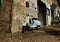 Retro Wheels in Italian Delight: Vintage Scooter Motorcycle Charms an Idyllic Village