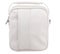 Retro white leather sport bag