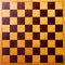 Retro wooden chessboard