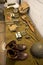 Retro WWII Bunk Army Soldier Equipment