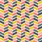 Retro zigzag seamless pattern