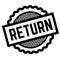 Return black stamp