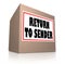 Return to Sender Cardboard Box Unwanted Package