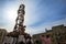 REUS, SPAIN - OCTOBER 25, 2014: Castells Performance, a castell is a human tower built traditionally in festivals within Catalonia