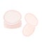 Reusable cotton pads for cleansing skin and make up removal, soft textile pads for skin care, hygiene product for face