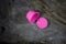 Reusable pink coffee capsule, sustainable and stylish.