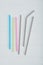 Reusable stainless steel straws