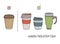 Reusable vs disposable cups for drinks to go