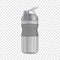 Reusable water bottle i mockup, realistic style