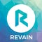 Revain R vector logo. First Trustworthy Review Platform, Built With Blockchain Technology and crypto currency.