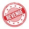 REVENGE text written on red grungy round stamp