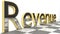 Revenue sign in golden glossy letters