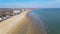 Revere Beach aerial view, Revere, Massachusetts, USA