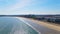 Revere Beach aerial view, Revere, Massachusetts, USA