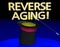 Reverse Aging Magic Hat Trick Wand Stop Getting Old 3d Illustration