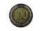 Reverse of Albania coin 100 leke 2000 with inscription meaning 100 leks.