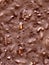 Reverse side chocolate background