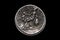 Reverse side of a Greek silver Drachum coin of  Alexander the Great