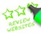 Review Websites Means Site Performance 3d Illustration